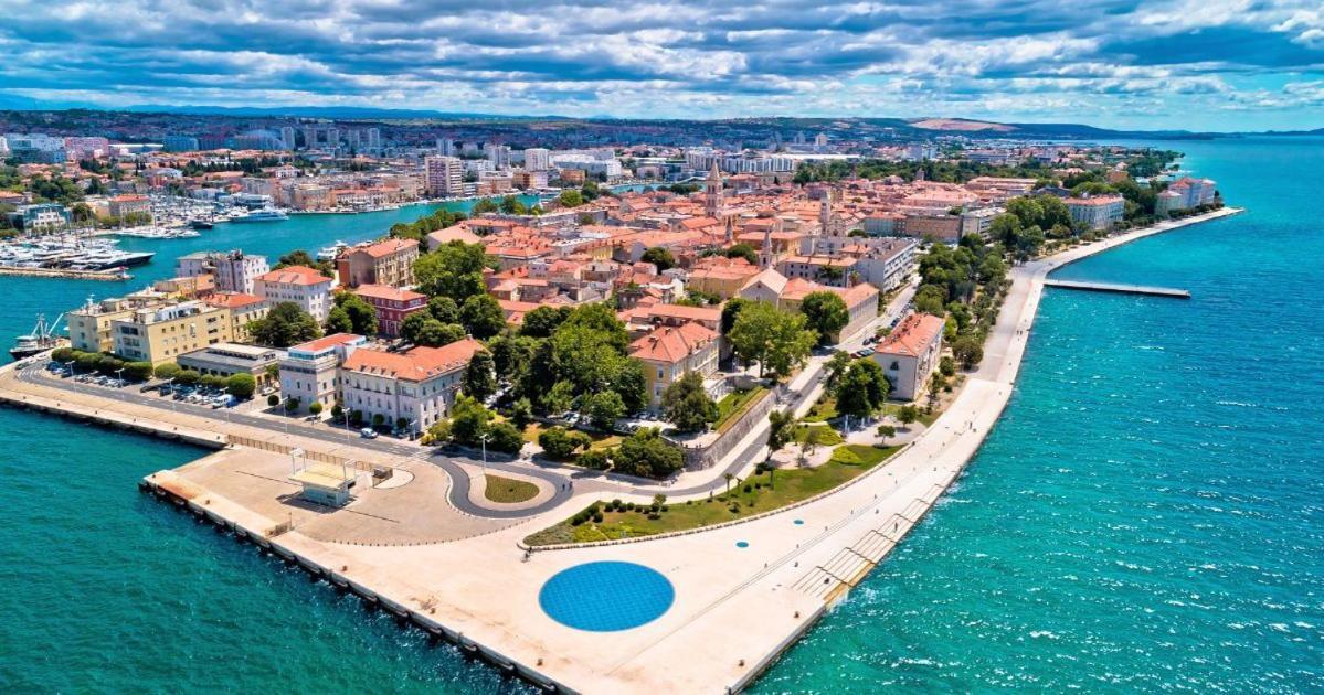 Apartment Garden Zadar Exteriör bild
